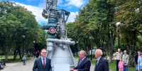 На открытии монумента двигателю НК-33 - TltGorod.Ru