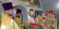Неделя 15-я по Пятидесятнице. Перенесение мощей блгвв. кн. Петра, в иночестве Давида, и кн. Февронии, в иночестве Евфросинии, Муромских, чудотворцев (1992) - Тульская епархия