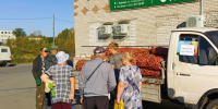 В селе Лебяжье и микрорайоне Затон прошли первые осенние ярмарки - Администрация г. Барнаул
