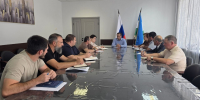 Совещание, посвященное соревнованию "Навеки с Россией" - Городской округ Баксан
