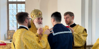 Крестный ход по Неве из Шлиссельбурга в Санкт-Петербург - Кировский район