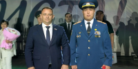 Сотруднику МЧС России вручили награду «За заслуги перед Элистой» - МЧС Республики Калмыкия