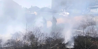 Элистинские пожарные ликвидировали возгорание сухой растительности за Сити-3 - МЧС Республики Калмыкия