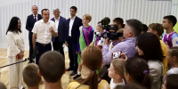 Губернатор Кубани посетил новый спорткомплекс «Стань чемпионом» в Геленджике - Администрация г. Геленджика