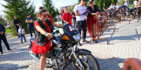 В Ишиме прошёл мотопробег, приуроченный ко Всемирному дню оказания первой помощи - Сетевое издание Ишимская правда