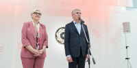 Дмитрий Миляев на открытии выставки агитационного фарфора: «Это не только выставка искусства, это выставка познания истории своей страны» - Министерство культуры и туризма