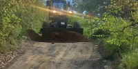 Еженедельно в Благовещенске профилируют около 30 км грунтовых дорог - Администрация г. Благовещенск