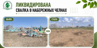 Ликвидирована свалка в Комсомольском районе Набережных Челнов - Министерство экологии