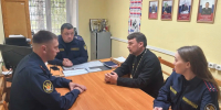 Филиал по Чернушинскому району УИИ ГУФСИН России по Пермскому краю посетил представитель РПЦ - УФСИН по Пермскому краю