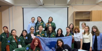 Студотряд «Счастье» подвёл итоги трудового сезона 2026 года и выбрал новый командный состав - ЛГУ им. А. С. Пушкина