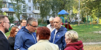 Дмитрий Афанасьев оценил ход благоустройства в микрорайоне Кубяка - Единая Россия