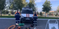 «Территория героев»: в парке «Патриот» дети познакомились с работой спасателей и пожарных - Комитет по чрезвычайным ситуациям