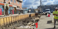 Красноармейский проспект в Туле сдадут до 1 октября: готовность 90% - ТК Первый Тульский