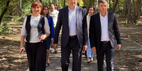 В Ленинском районе Барнаула ведутся работы по благоустройству зеленой зоны - Законодательное Собрание