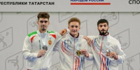 Евгений Поленников и призеры - Петрозаводск говорит