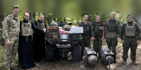 Военные священники посетили бойцов на дальней границе Брянской области - Навлинское благочиние