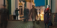 Визуализация будущей подсветки. Фото: пресс-центр Эрмитажа - Мой район