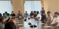 Иностранные обучающиеся АГАСУ посетили встречу с представителями ведомств - Архитектурно-строительный университет