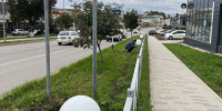 Улица Ворошилова преображается: установлены светильники, высажены деревья - Кукморский район