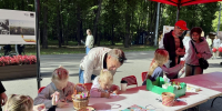 Детские библиотекари приняла участие в семейном фестивале в Лесопарке - Управление культуры