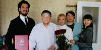 Почётный гражданин города Орла Александр Зотов отметил 105-летие - InfoOrel.Ru