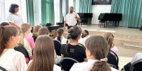 ПАТРИОТИЧЕСКИЙ ЧАС ПРОВЕЛИ В ДШИ АПШЕРОНСКА - Министерство культуры