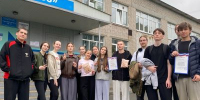 Студенты СГМУ и ученики медицинских классов приняли участие в совместном спортивном мероприятии - СГМУ
