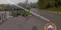 В Ефремове езда на мотоцикле закончилась госпитализацией двух человек - Молодой коммунар