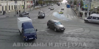 Водитель BMW устроил дрифт в центре Тулы - ТК Первый Тульский