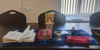 Иерей Виталий Козлов посетил военный госпиталь Майкопа - Епархия