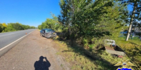 В Самарской области Гранта вышибла грузовик с дороги: фото с места аварии - КТВ-ЛУЧ