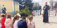 На приходе кафедрального собора Рождества Христова г. Липецка состоялся праздничный концерт воспитанников воскресной школы «Ковчег» в честь начала учебного года - Первое Липецкое благочиние