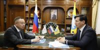 Глава Минстроя Ирек Файзуллин посетил Калмыкию - Правительство РК