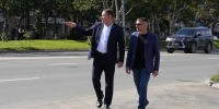 На участке с 8 по 10 км в Петропавловске-Камчатском завершён ремонт дороги. Photo 1 - Полуостров Камчатка