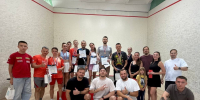 В Омске определили победителей и призеров чемпионата и первенства региона по сквошу - Минспорт Омской области
