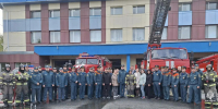 Торжественные проводы на заслуженный отдых прапорщика внутренней службы Веры Александровны Коваленко - МЧС