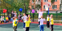 Спортивную площадку открыли в детсаду Ижевска - Комсомольская Правда