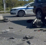 В Южно-Сахалинске водитель Nissan X-Trail сбил мопед с двумя подростками - ТИА Острова