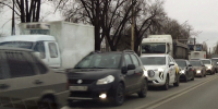 Пробки сковали Воронеж из-за дождя - МОЁ! Online