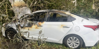 Hyundai Solaris загорелся из-за неисправности ГБО в Томске. Водитель попал в больницу - News.VTomske.Ru