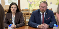 Наш муниципалитет с рабочим визитом посетил министр культуры Луганской Народной Республики Роман Олексин - Город Первомайск