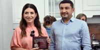 Певица Жасмин вручила ключи от новых домов семьям, потерявшим жильё из-за стихии в Мамедкале - Дербентский район
