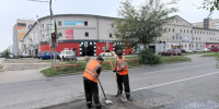 В Барнауле ведется ремонт улиц Короленко и Взлётной - Администрация г. Барнаул
