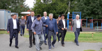 В Троицком обсудили реконструкцию футбольного поля - Единая Россия