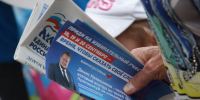 «Выборный десант» продолжает путешествие по Луганску - Единая Россия