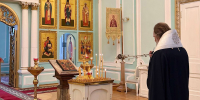 Митрополит Амвросий совершил заупокойную литию о новопреставленном архимандрите Платоне (Игумнове) и об архимандрите Матфее (Мормыле) - Тверская епархия