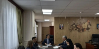 Иван Алексеев встретился с главой Горного района - Министерство финансов РС(Я)