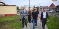 Губернатор рассказал о работах по благоустройству города Петухово и поделился планами по дальнейшему преображению муниципалитета - Новый мир