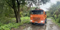 Водооткачивающая техника помогает коммунальщикам во время дождя в Воронеже - Комсомольская Правда