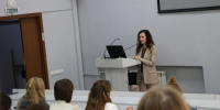 Куратор проекта «ИнформУИК» Анна Пономаренко встретилась со студентами Института гуманитарных наук АлтГУ - Избирательная комиссия